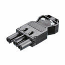 Bachmann napajalni konektor GST 18/3 M črn 375.505