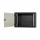 Triton kabinet zidni  6U 370 600x400 črn sestavljen