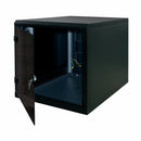 Triton kabinet zidni 12U 635 600x400 črn sestavljen