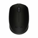 Logitech miška B170 OEM brezžična črna 910-004798