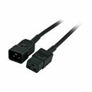 EFB napajalni kabel 220V podaljšek 1,8m C19-C20 črn