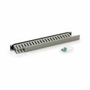 Triton organizator 1U rack s pokrovom - enostranski črno/siv