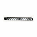 Leviton panel CAT.5e/6/6A 24-port modularen+nosilec kablov