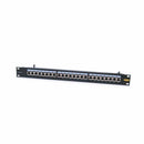 Leviton panel CAT.6+ FTP 24-port C6CPNLF240K2M