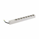 Bachmann razdelilec rack 8x250V siv brez kabla* 333.416