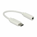 Delock adapter AVDIO USB TipC- Jack 3,5Ž stereo 14cm bel 65913