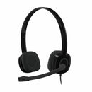 Logitech slušalke+mikrofon H151 črne 981-000589