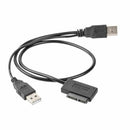 Cablexpert pretvornik USB 2.0 slim SATA A-USATA-01