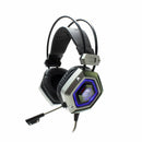 WHITE SHARK slušalke+mikrofon srebrno/ črne gaming GH-1841 LION