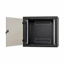 Triton kabinet zidni 12U 635 600x600 črn sestavljen