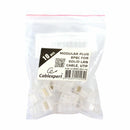 Gembird RJ45 konektor CAT.5e UTP trdi kabel pak/10 LC-8P8C-001/10
