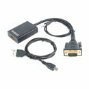 Cablexpert adapter VGA M-HDMI Ž+avdio A-VGA-HDMI-01