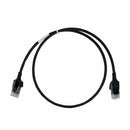 Leviton patch UTP CAT.6 0,6m črn 3,8mm HighFlex 6H460-02E