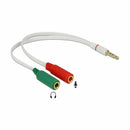 Delock adapter AVDIO Jack 3,5M 4-pin-2x 3,5Ž 20cm CTIA 65447