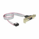 Delock adapter slot-Serijski DB9 Low Profile 89300