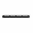 Leviton panel CAT.6+ UTP 24-port flat + nosilec kablov 69586-B24