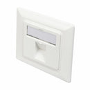 Digitus podometna vtičnica 1x RJ45 kotna 80x80 DN-93811