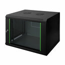 Digitus zidni kabinet 12U 638 600x450 črn sestavljen DN-19 12-U-EC-SW