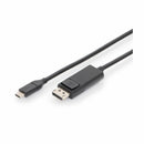 Digitus kabel USB TipC-DisplayPort 1,8m črn