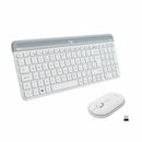 Logitech tipkovnica & miška MK470 SLO slim brezžična bela 920-009205