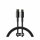 Baseus kabel TipC/Lightning 1m 20W PD Tungsten pleten črn CATLWJ-01