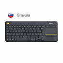 Logitech tipkovnica K400 Plus SLO brezžična Touch Unifying črna 920-008385