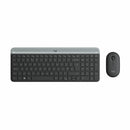 Logitech tipkovnica & miška MK470 SLO slim brezžična grafitna 920-009264