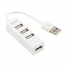 SBOX hub USB 4xA H-204W bel