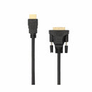 SBOX kabel HDMI-DVI-D 24+1  2m črn