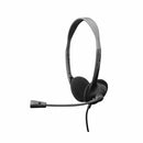 SBOX slušalke + mikrofon črne HS-707