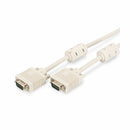 Digitus kabel 1:1 SVGA 15M-M  1,8m siv