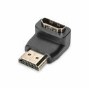 Digitus adapter HDMI M - HDMI Ž 19-pin kotni AK-330502-000-S