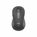 Logitech miška M650 Signature velikost L brezžična Bluetooth grafitna 910-006236