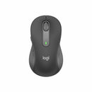 Logitech miška M650 Signature velikost M brezžična Bluetooth grafitna 910-006253