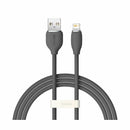 Baseus kabel USB/Lightning 1.2m 2.4A Silica gel črn CAGD000001