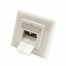 Secomp podometna vtičnica 2x RJ45 CAT.6A FTP 25.99.8490-20