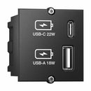 Bachmann modul napajalni 1xUSB-A 1xUSB-C 917.227