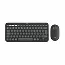 Logitech tipkovnica & miška Pebble 2 Combo, Bluetooth grafitna 920-012239