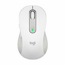 Logitech miška M650 Signature velikost M brezžična Bluetooth bela 910-006255