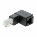 Delock adapter RJ45 CAT.6 UTP kotni 180° 86423