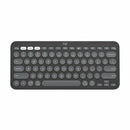 Logitech tipkovnica K380s SLO brezžična Pebble Keys 2 temno siva 920-011851