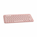 Logitech tipkovnica K380s SLO brezžična Pebble Keys 2 roza 920-011853
