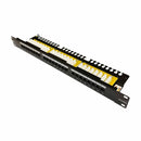 Leviton panel CAT.6+ UTP 24-port flat 69586-024