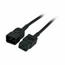 EFB napajalni kabel 220V podaljšek 2,5m C19-C20 črn
