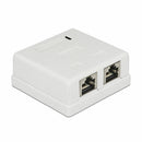 Delock nadometna vtičnica 2x RJ45 CAT.6 86269