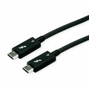 Roline kabel Thunderbolt 4 2m 40 Giga 100W 8K 60Hz črn