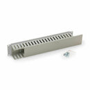 Triton organizator 2U rack s pokrovom enostranski siv