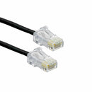 Leviton patch UTP CAT.6 0,9m črn 3,8mm P24 HighFlex 6H4P0-03E