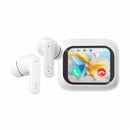 SBOX slušalke bele bluetooth z mikrofonom ANC LCD zaslon EB-TWS08-W