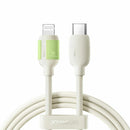 Joyroom kabel TipC/Lightning 2m 30W bež silikonski luminescent S-A53